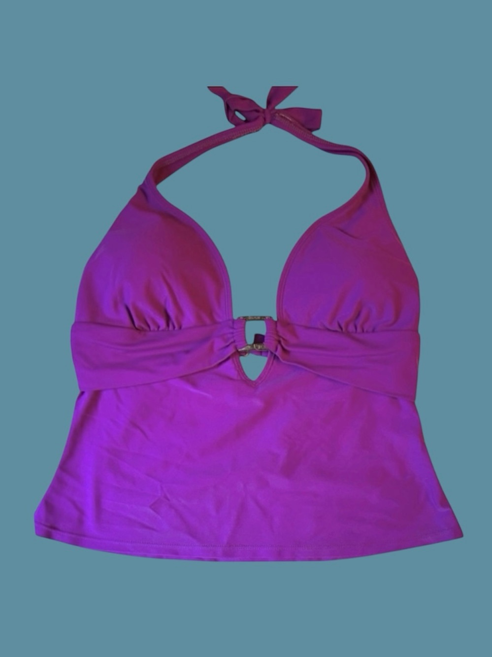 Athletic Works Purple Tankini Top Size XL